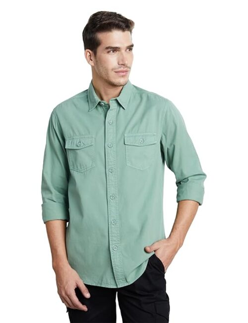 Cotton Twill Shirt for Men