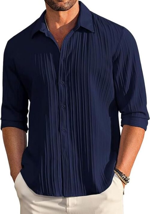Linen Casual Button Down Shirt