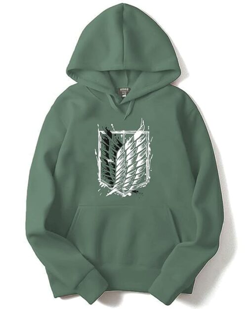 Cotton Hooded Sweatshirt for Men