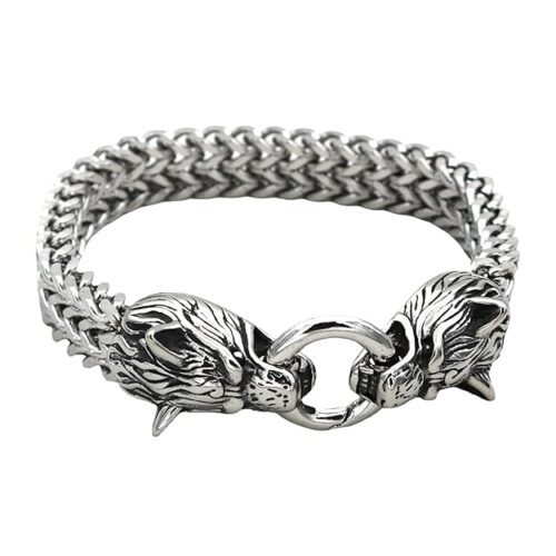 Salty Alpha Anti Tarnish Royal Beast Stainless Steel Bracelet for Men | Hand Bands for Boys | Wrist Bracelets for Man | Fashion Jewellery Accessories | Stylish Minimal Jewelry