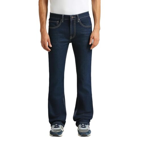 Mens Bootcut Regular Fit Jeans